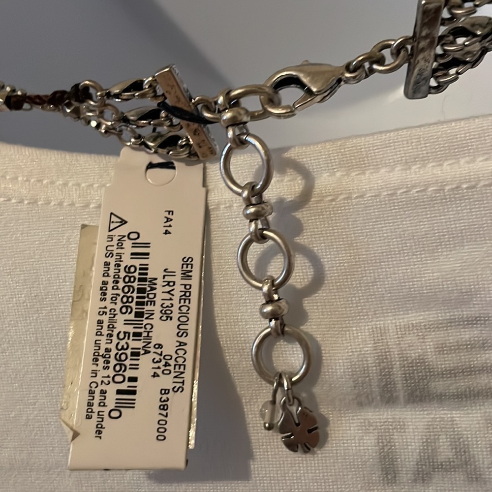 Lucky Brand Three Strand Necklace - Picture 6 of 6